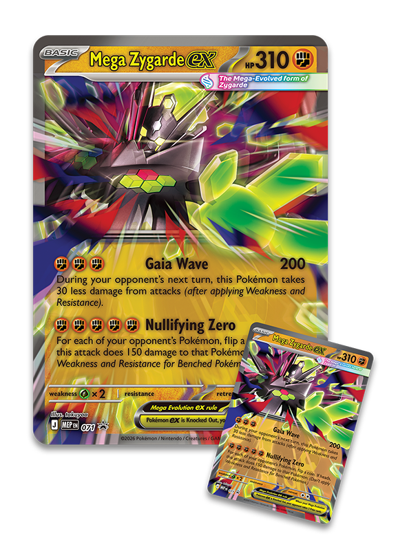 Pokemon Mega Zygarde EX Premium Collection, Box