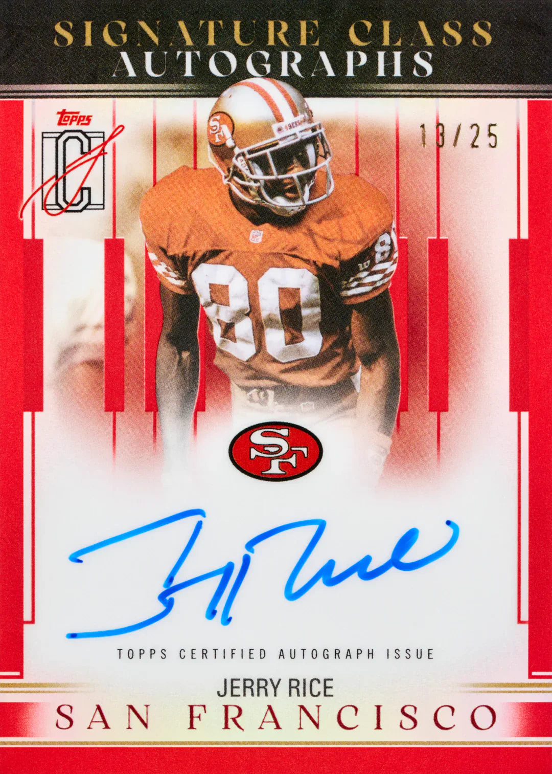2025 Topps Signature Class Football Mega, 20 Box Case