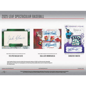 2025 Leaf Spectacular Baseball Hobby, Box