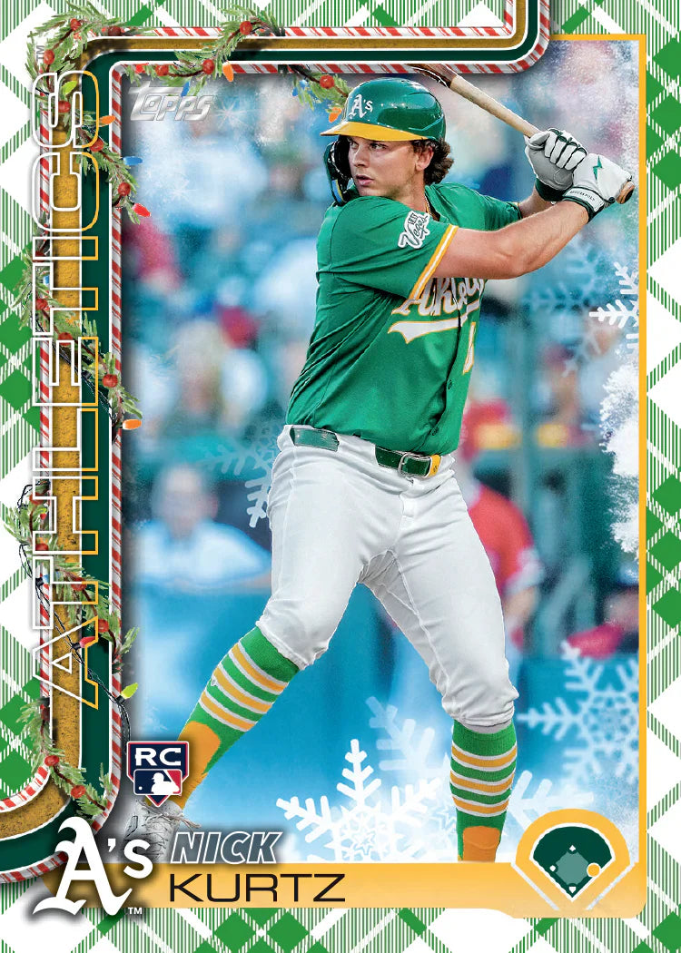 2025 Topps Holiday Baseball Advent Calendar Hobby, Box