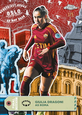 2025-26 Topps UEFA Women's Champions League Chrome Soccer Hobby, Box