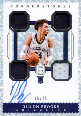 2017-18 Panini Cornerstones Basketball Hobby, Box