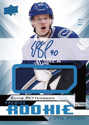 *LAST BOX* 2018-19 Upper Deck Premier Hockey Hobby, Box