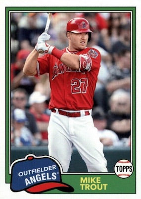 2018 Topps Archives Baseball Hobby, Box