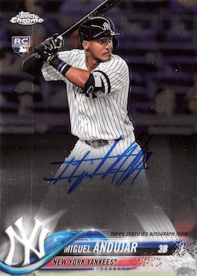 2018 Topps Chrome Baseball Jumbo, Box