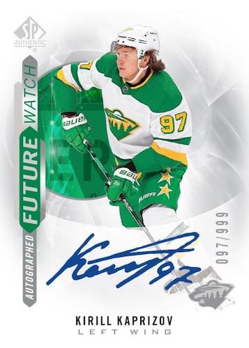 2020-21 Upper Deck SP Authentic Hockey Hobby, 8 Box Inner Case