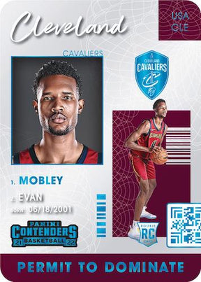 2021-22 Panini Contenders Hobby Basketball, Pack