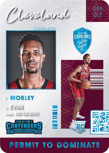 2021-22 Panini Contenders Hobby Basketball, Pack