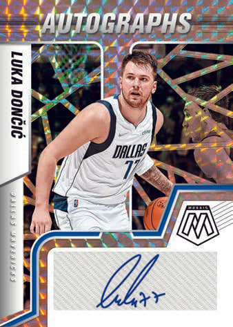 2021-22 Panini Mosaic Basketball Fast Brk, Pack