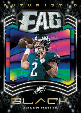 2021 Panini Black Hobby Football, 12 Box Case