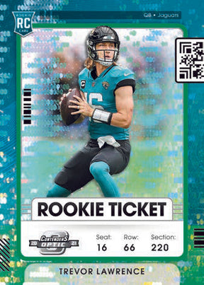 2021 Panini Contenders Optic Football Hobby, 20 Box Case