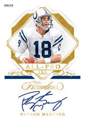 2021 Panini Flawless Football Hobby, 2 Box Case