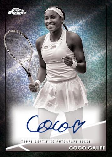 *LAST CASE* 2021 Topps Chrome Tennis Lite, 12 Box Case