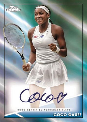 *LAST CASE* 2021 Topps Chrome Tennis Lite, 12 Box Case