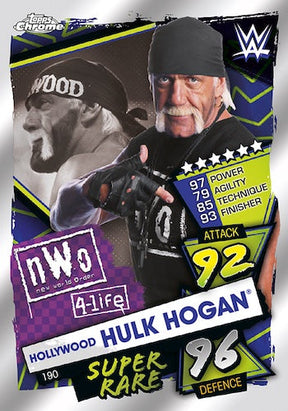 2021 Topps WWE Chrome Slam Attax Hobby, Box