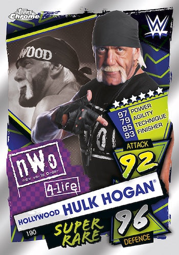 2021 Topps WWE Chrome Slam Attax Hobby, Box