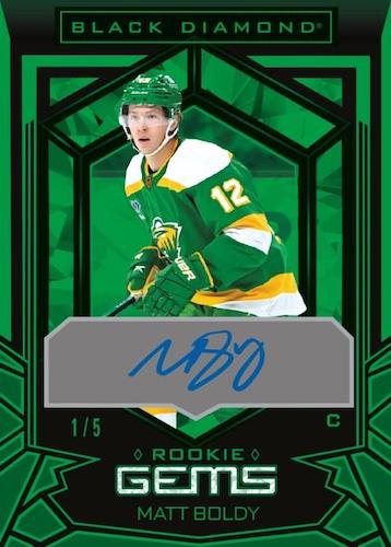 2022-23 Upper Deck Black Diamond Hobby Hockey, 5 Box Inner Case