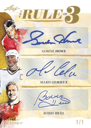 2022 Leaf Art of Hockey Hobby, Box