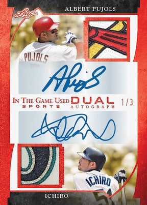 *LAST BOX* 2022 Leaf In The Game Used (ITG) Multi-Sport Hobby, Box