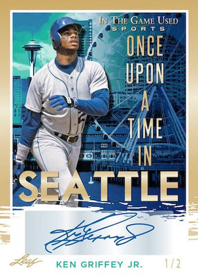 *LAST BOX* 2022 Leaf In The Game Used (ITG) Multi-Sport Hobby, Box