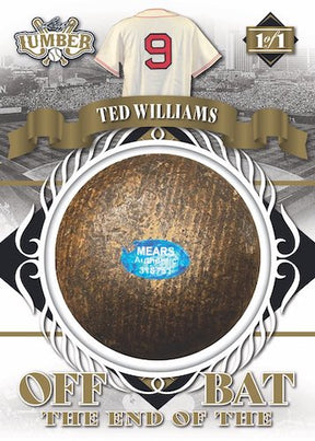 2022 Leaf Lumber Baseball Hobby, 10 Box Case
