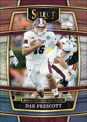 2022 Panini Select Draft Picks Football Hobby, Box