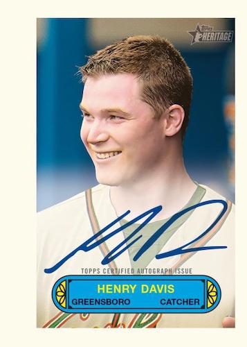 2022 Topps Heritage Minor League Hobby, Box