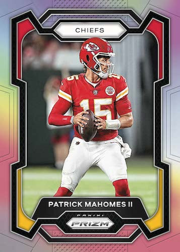 2023 Panini Prizm Football Hobby, Blaster Box (Orange Ice Prizms)