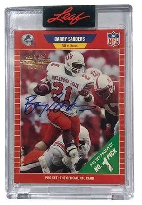 2023 Leaf Pro Set Metal Football Hobby, Box