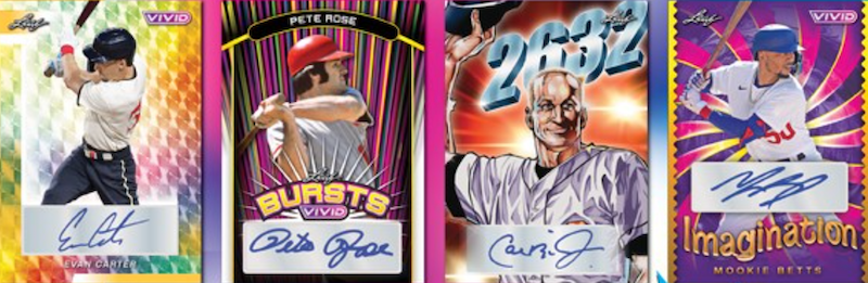 2023 Leaf Vivid Baseball Hobby, 12 Box Case