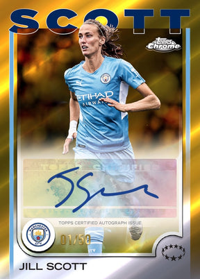 2024-25 Topps UEFA Women's Champions League Chrome Soccer Blaster, Box