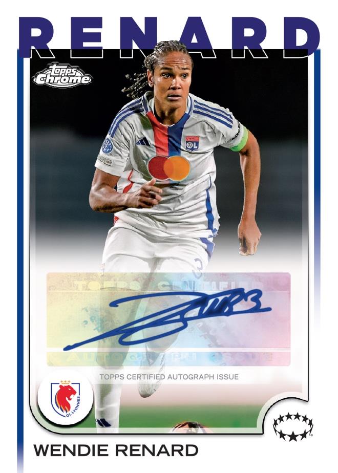 2024-25 Topps UEFA Women's Champions League Chrome Soccer Hobby, 12 Box Case