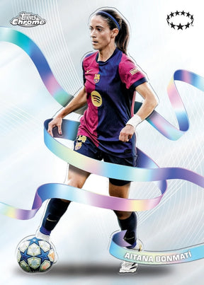 2024-25 Topps UEFA Women's Champions League Chrome Soccer Hobby, Box