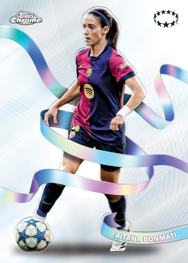 2024-25 Topps UEFA Women's Champions League Chrome Soccer Hobby, Box
