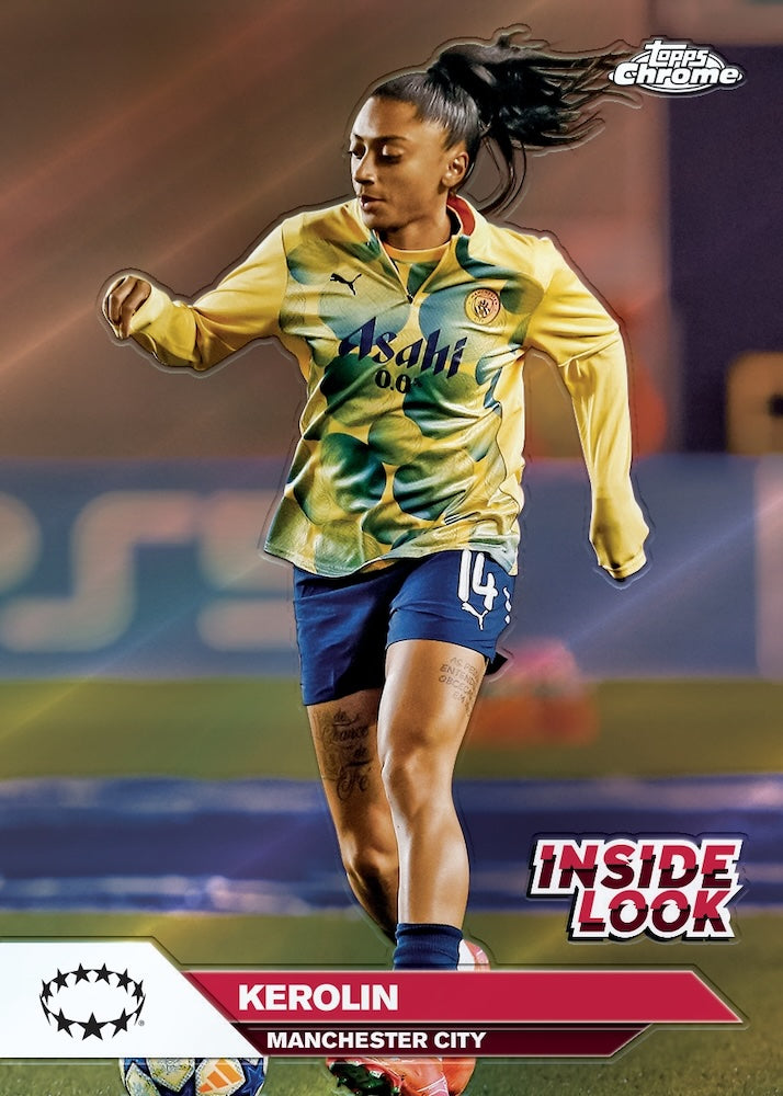 2024-25 Topps UEFA Women's Champions League Chrome Soccer Hobby, Box