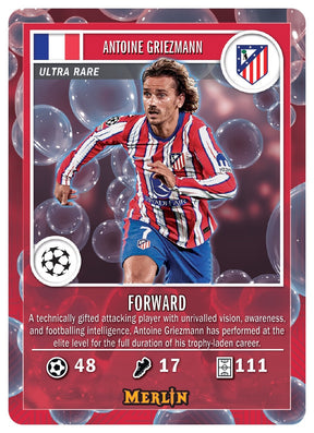 2024-25 Topps UEFA Club Competitions Merlin Chrome Soccer Blaster, Box