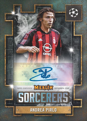 2024-25 Topps UEFA Club Competitions Merlin Chrome Soccer Hobby, 12 Box Case