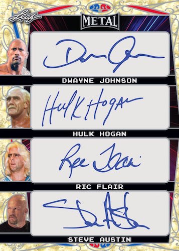 2024 Leaf Metal Legends Wrestling Hobby, Box