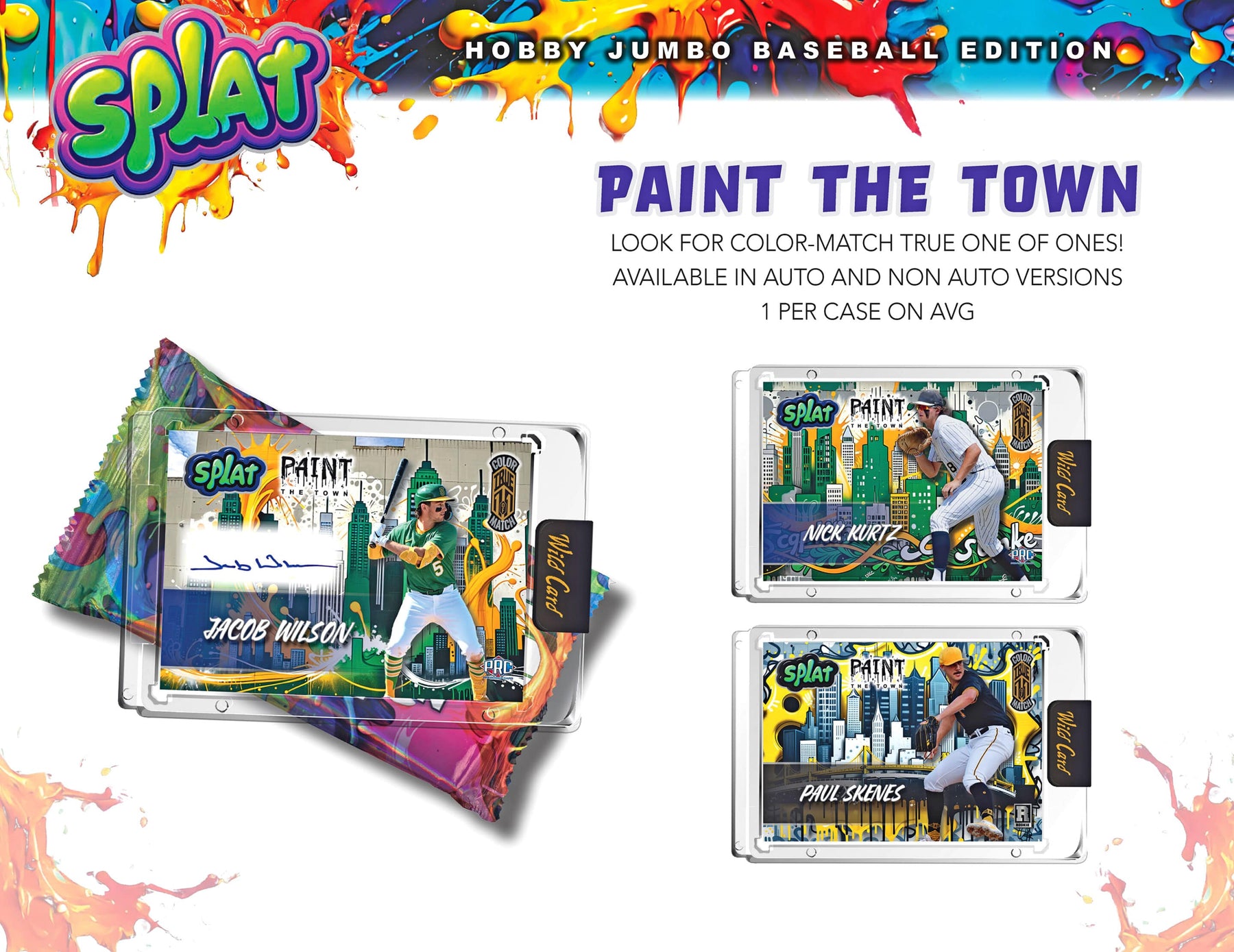 2024 Wild Card Splat Baseball Hobby Jumbo, Box