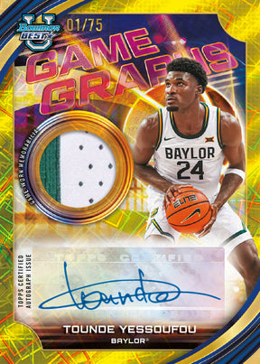 2025-26 Bowman University Best Basketball Hobby, Pack