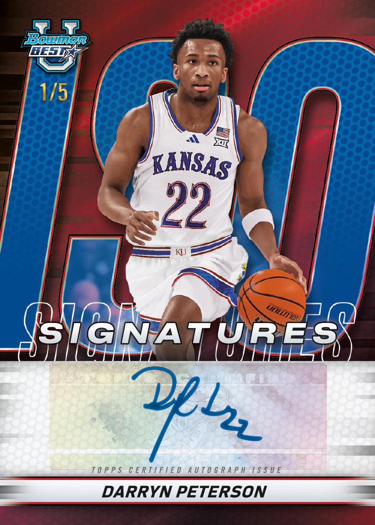 2025-26 Bowman University Best Basketball Hobby, Pack
