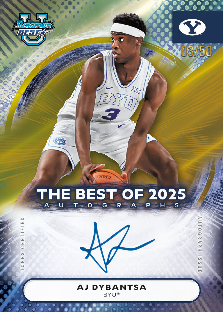 2025-26 Bowman University Best Basketball Hobby, Pack