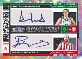2025/26 Panini Contenders EuroLeague Basketball Hobby, Pack