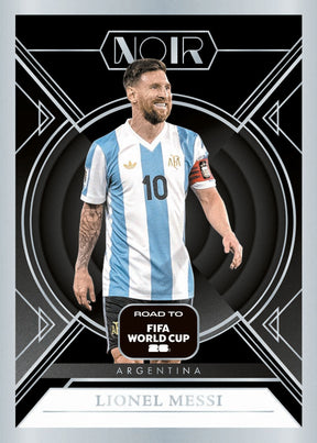 2025-26 Panini Noir Road To FIFA World Cup 26 Soccer Hobby, 3 Box Case