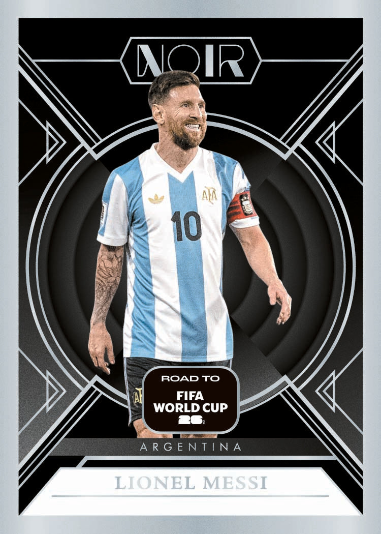 2025-26 Panini Noir Road To FIFA World Cup 26 Soccer Hobby, 3 Box Case