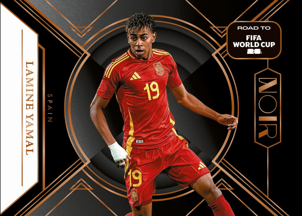 2025-26 Panini Noir Road To FIFA World Cup 26 Soccer Hobby, 3 Box Case