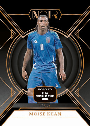 2025-26 Panini Noir Road To FIFA World Cup 26 Soccer Hobby, 3 Box Case