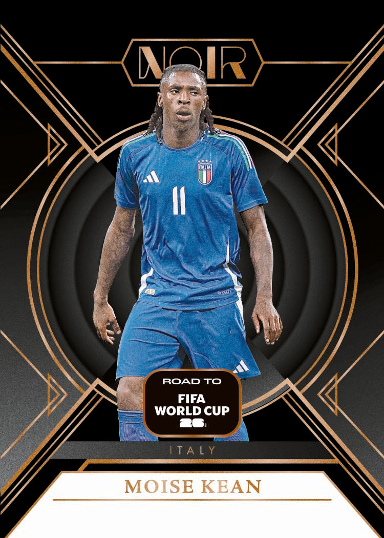 2025-26 Panini Noir Road To FIFA World Cup 26 Soccer Hobby, 3 Box Case
