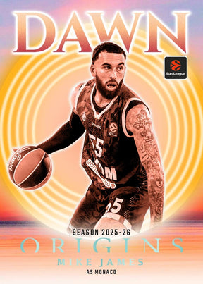 2025-26 Panini Origins EuroLeague Basketball Hobby, 12 Box Case