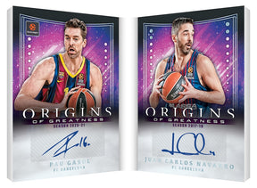 2025-26 Panini Origins EuroLeague Basketball Hobby, Box